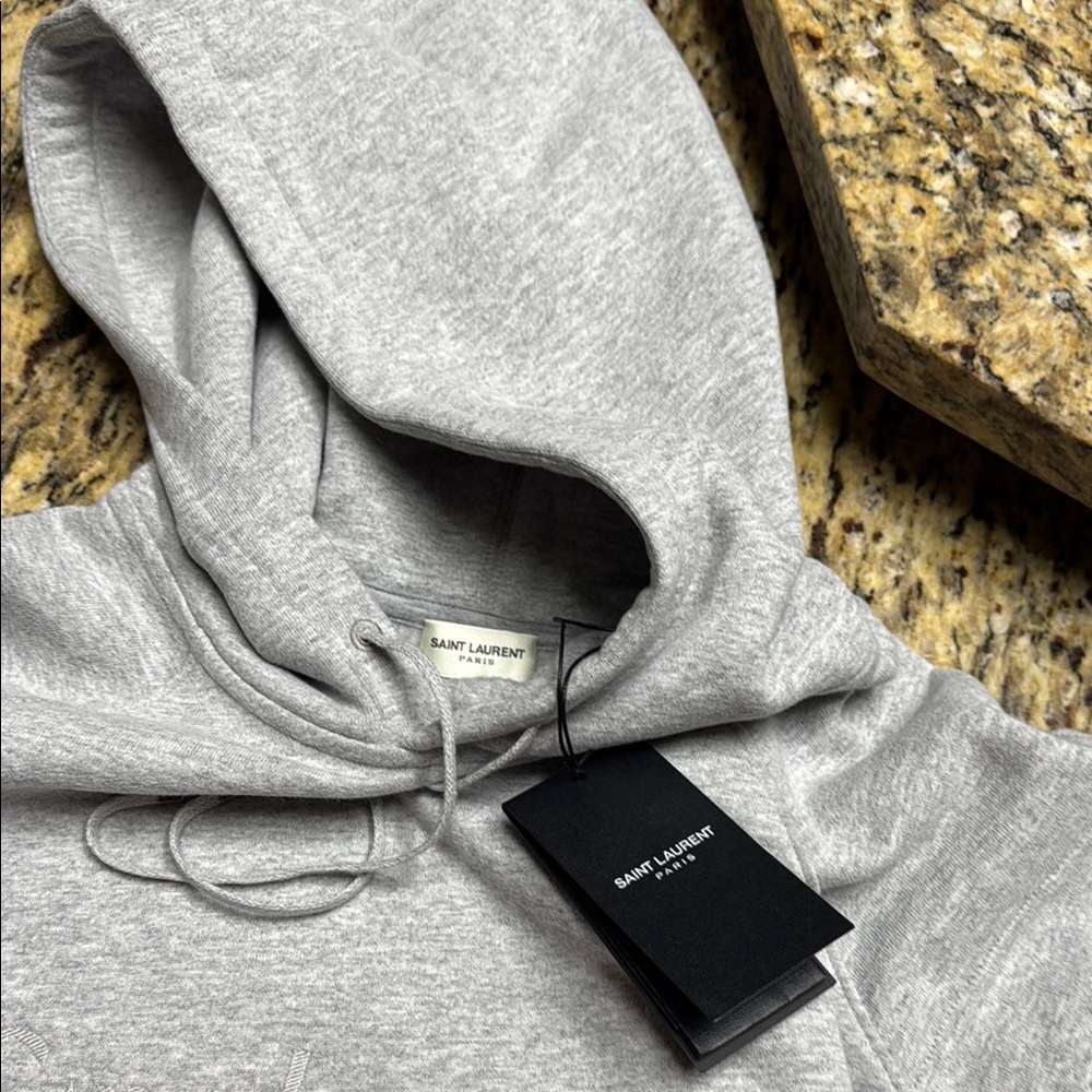 Saint Laurent Gray Men's Sweater